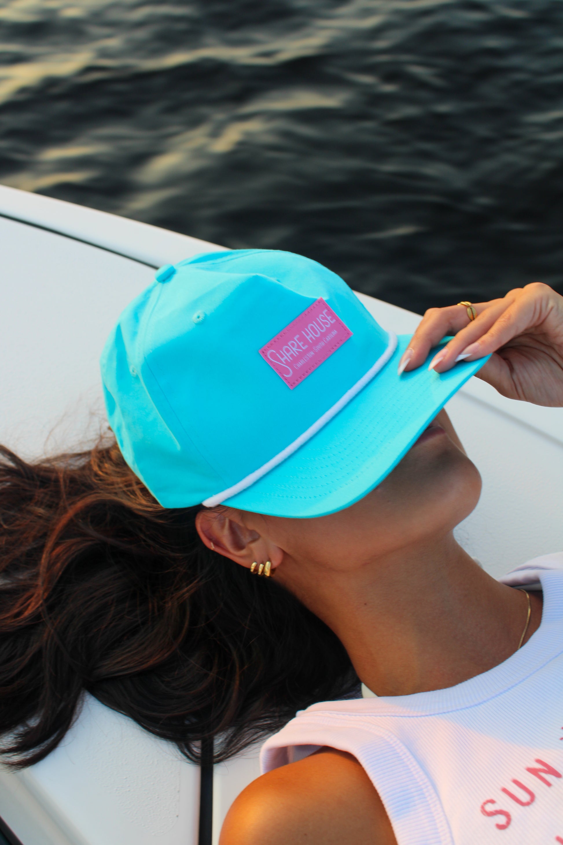 Candy Blue Hat