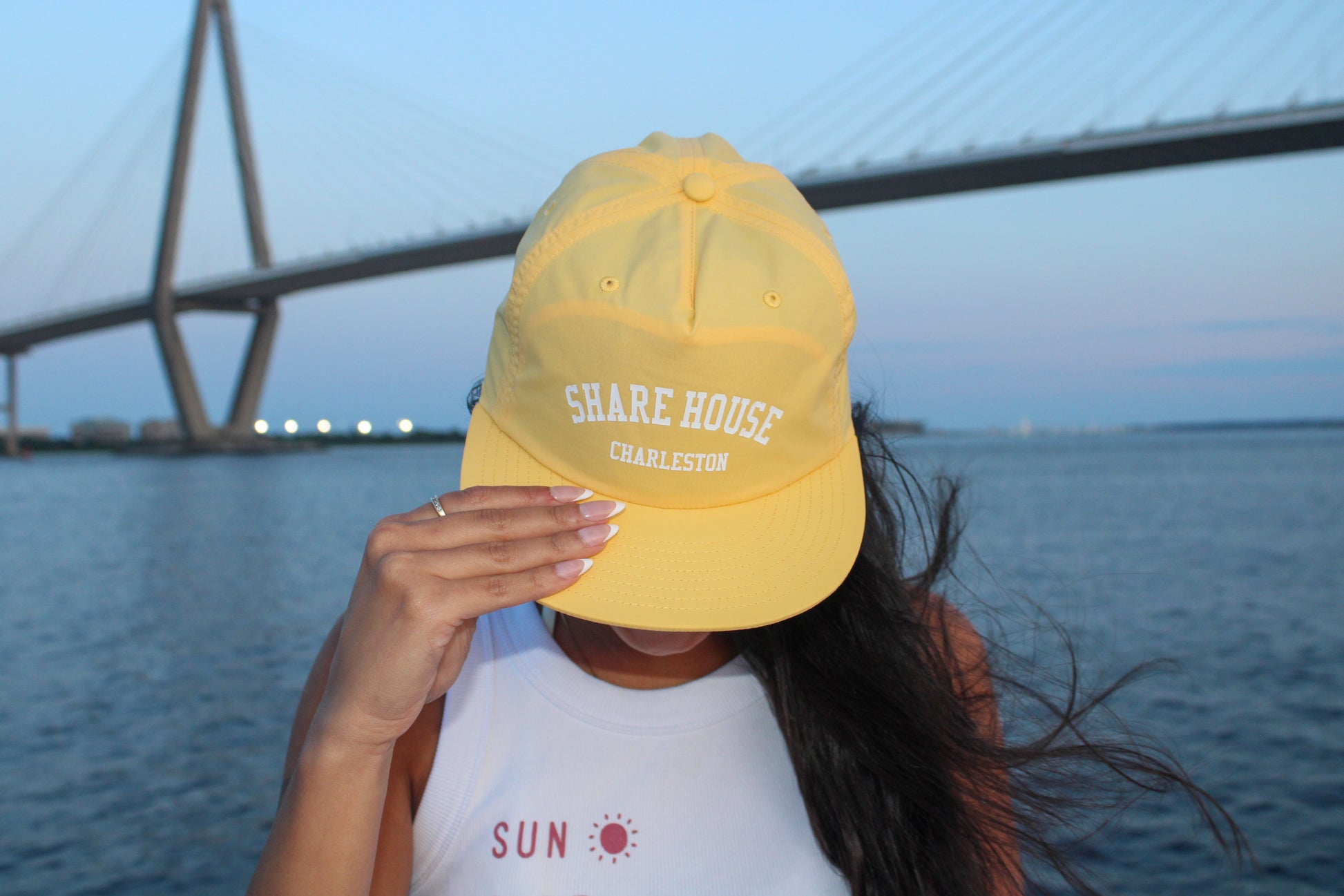 Share House Yellow Surf Hat