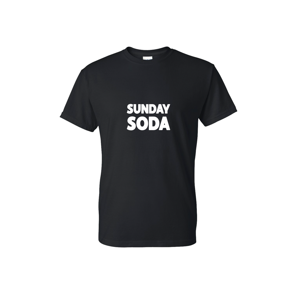 Sunday Soda Black Tee