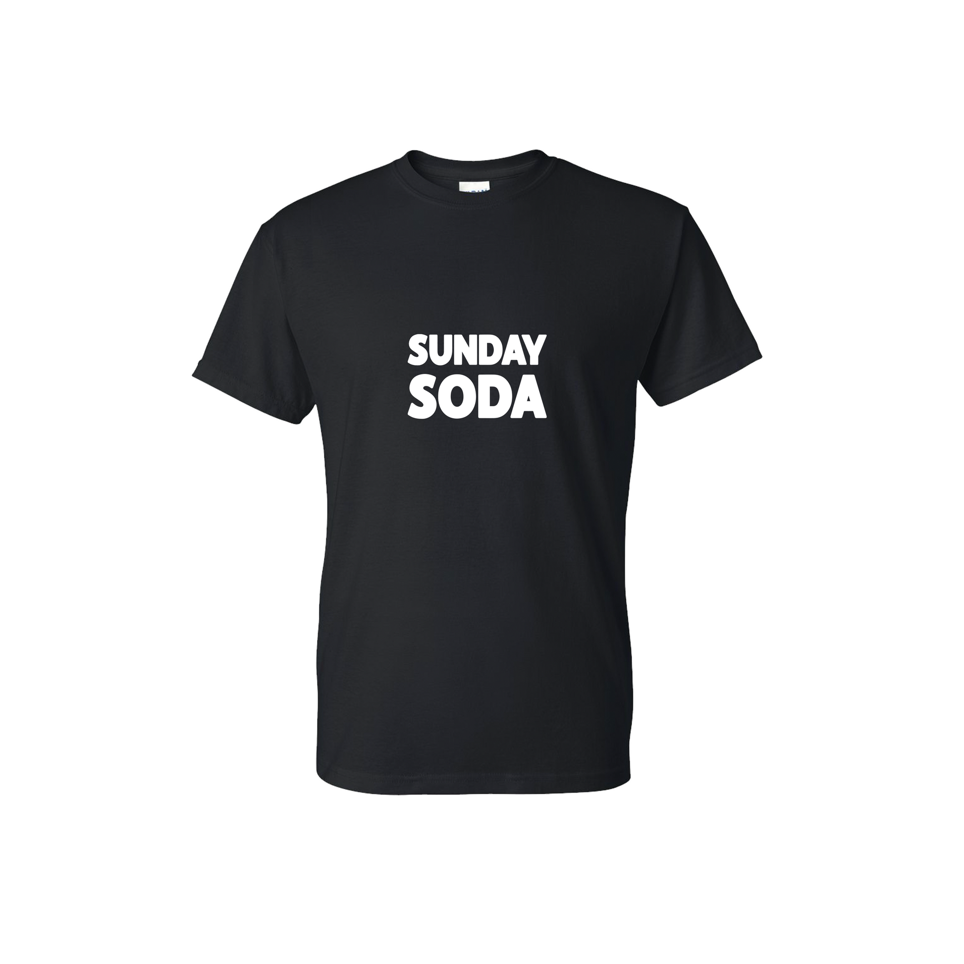 Sunday Soda Black Tee