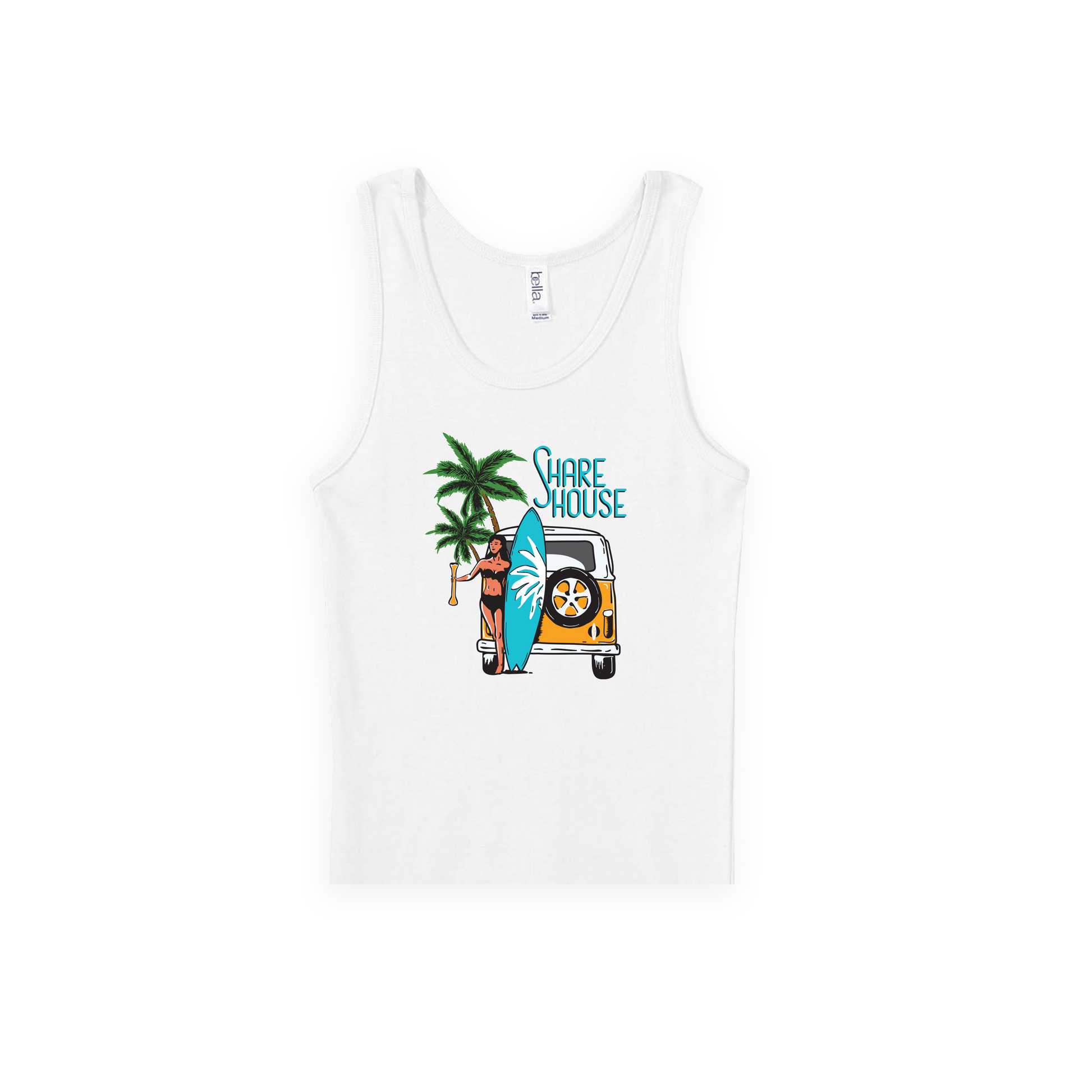Share House Van Women's Tank Top
